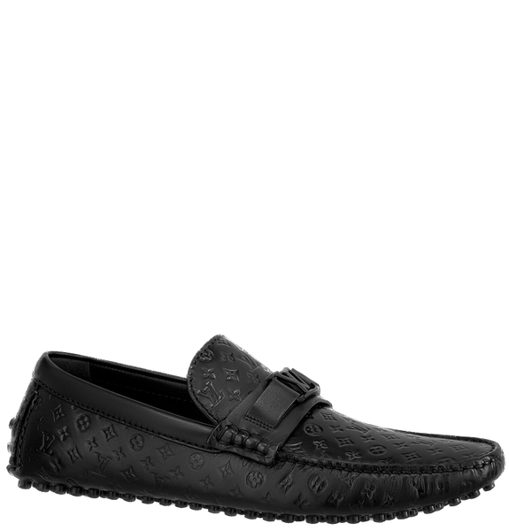  Giày Nam Louis Vuitton Hockenheim Moccasin 'Black' 