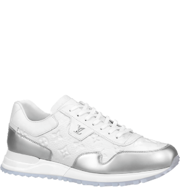  Giày Nam Louis Vuitton Run Away Sneaker 'Silver' 