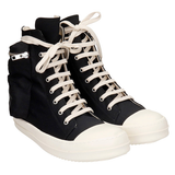  Giày Nam Rick Owens High Top Sneakers 'Black' 