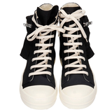  Giày Nam Rick Owens High Top Sneakers 'Black' 