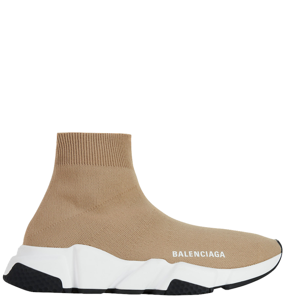  Giày Nữ Balenciaga Speed Trainers 'Beige' 