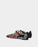  Giày Nữ Bally Ballyrina Flat 'Strawberry Print' 