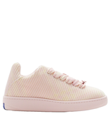 Giày Nữ Burberry Check Knit Box Sneakers 'Cameo' 