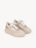  Giày Nữ Chloe Nama Sneaker 'Pearl Beige' 