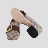  Giày Nữ Gucci Blondie Pump GG 'Beige' 