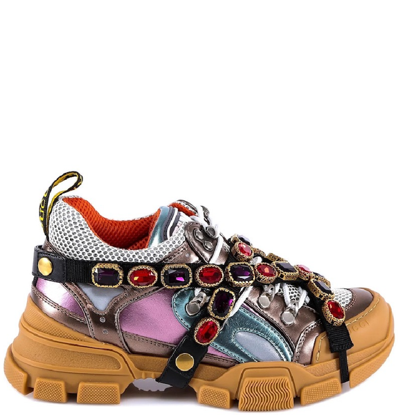  Giày Nữ Gucci Flashtrek Sneakers 'Multicolor' 