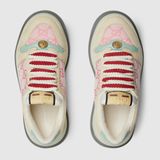  Giày Nữ Gucci Screener Sneaker 'Pink' 