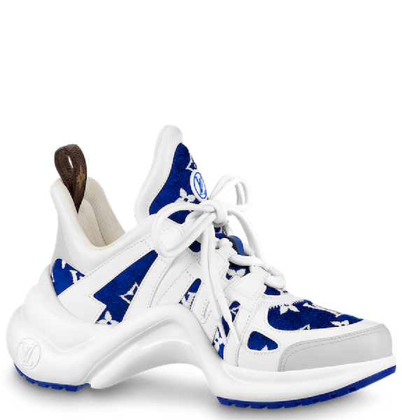  Giày Nữ Louis Vuitton LV Archlight Trainers 'Blue' 
