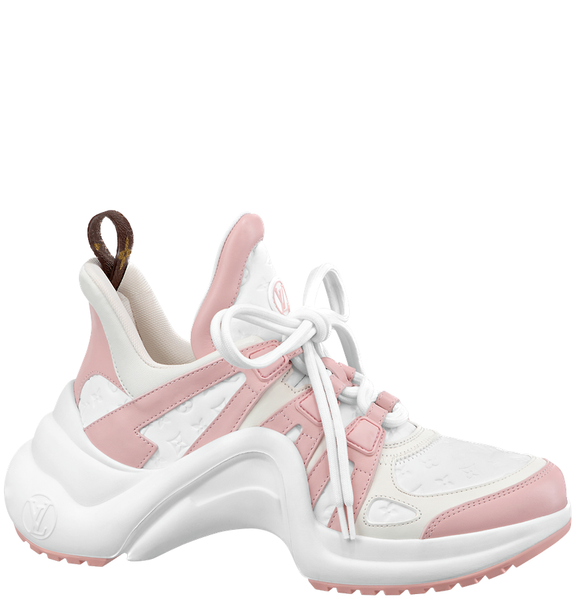  Giày Nữ Louis Vuitton LV Archlight Trainers 'Pink' 