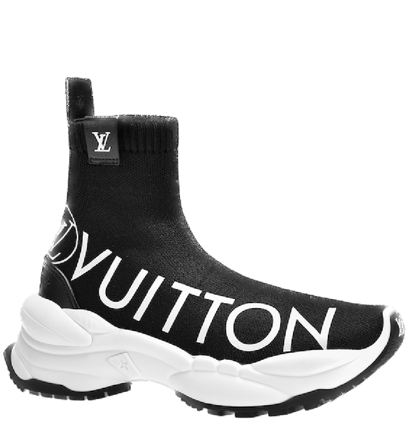 Giày Nữ Louis Vuitton Run 55 Trainer Boots 'Black' 