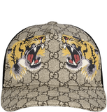  Mũ Nam Gucci Tiger Monogram Cap 'Beige' 