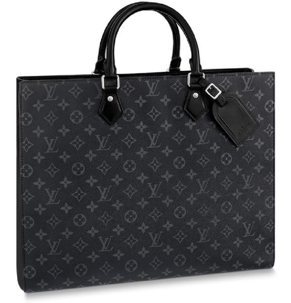  Túi Nam Louis Vuitton Grand Sac 'Monogram Black' 