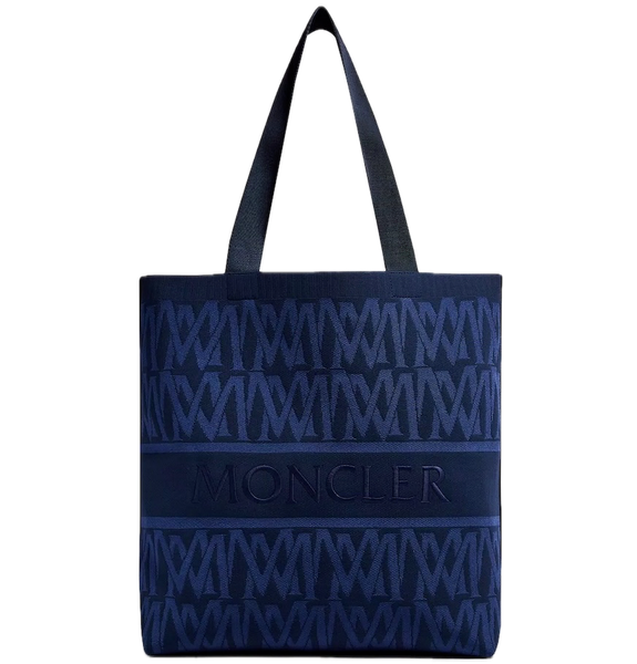  Túi Nam Moncler Knit Tote Bag 'Blue' 