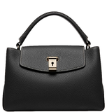 Túi Nữ Bally Layka Leather Top Handle Bag 'Black' 