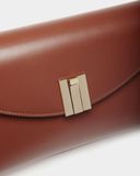  Túi Nữ Bally Ollam Small Top Handle Bag 'Brown' 