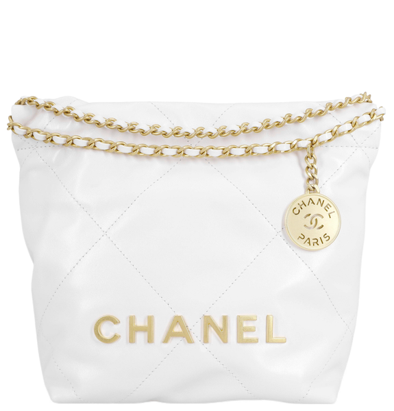  Túi Nữ Chanel 22 Mini Handbag 'White' 