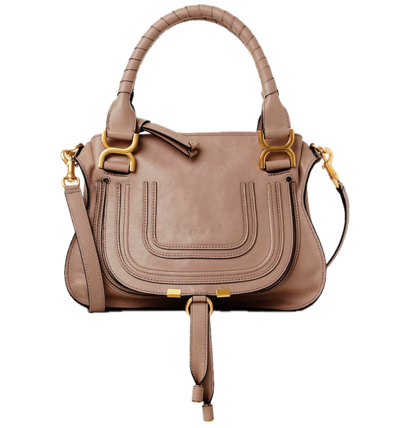  Túi Nữ Chloe Small Marcie Bag 'Woodrose' 