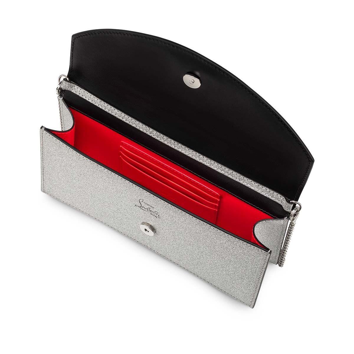  Túi Nữ Christian Louboutin Loubi54 'Silver' 