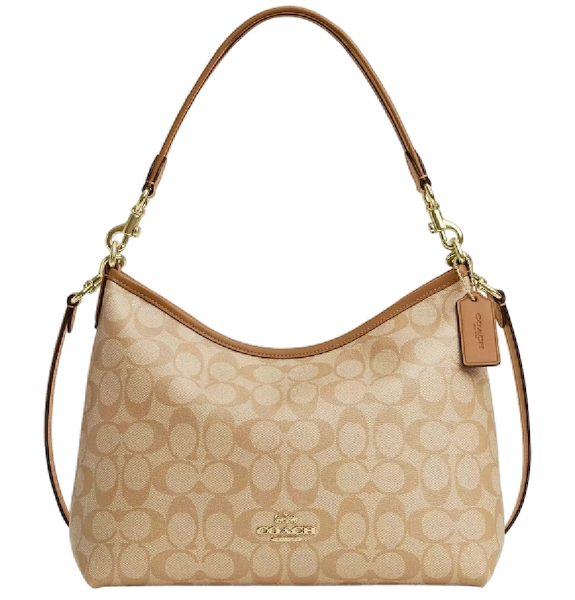  Túi Nữ Coach Laurel Shoulder Bag 'Gold Khaki' 
