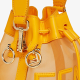  Túi Nữ Fendi Leather And Mesh 'Yellow' 
