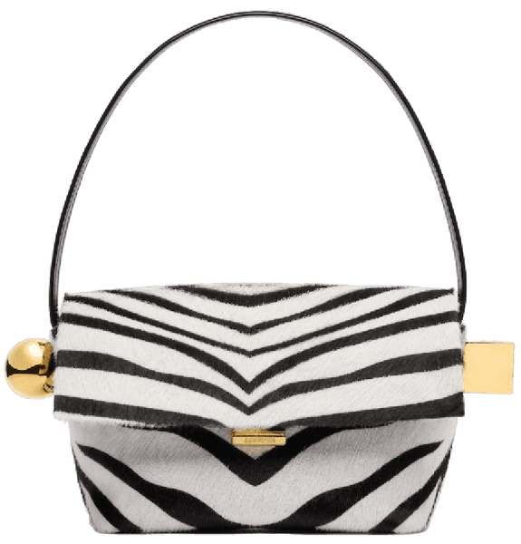  Túi Nữ Jacquemus The Rond Carré 'Zebra' 