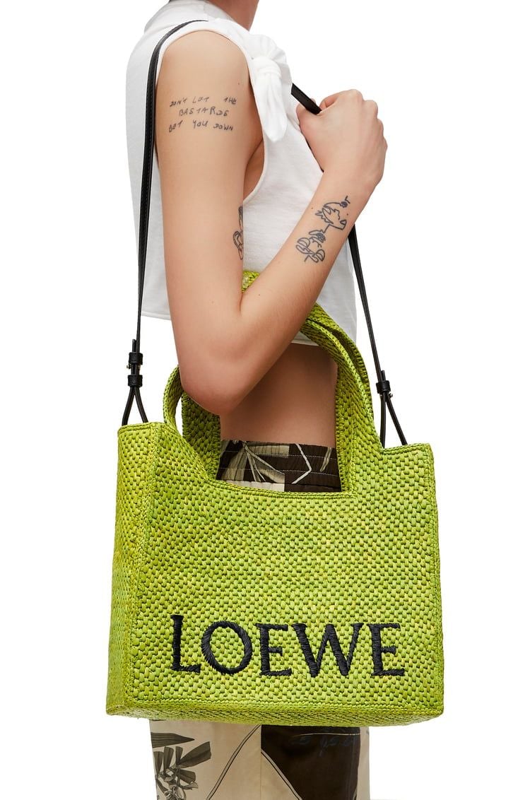  Túi Nữ Loewe Medium Font Tote 'Meadow Green' 