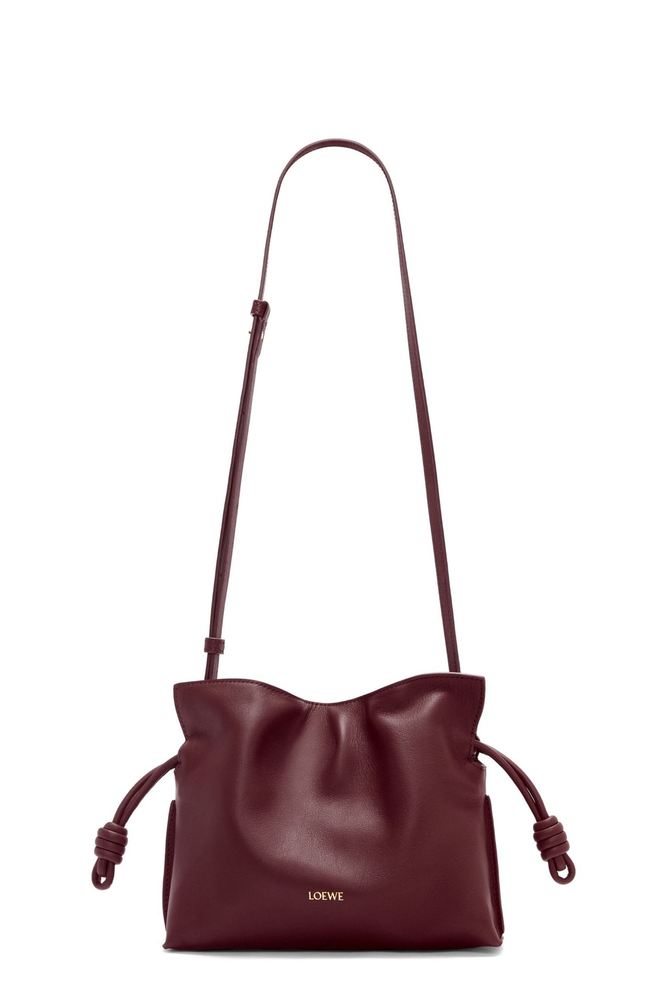  Túi Nữ Loewe Mini Flamenco Clutch 'Burgundy' 