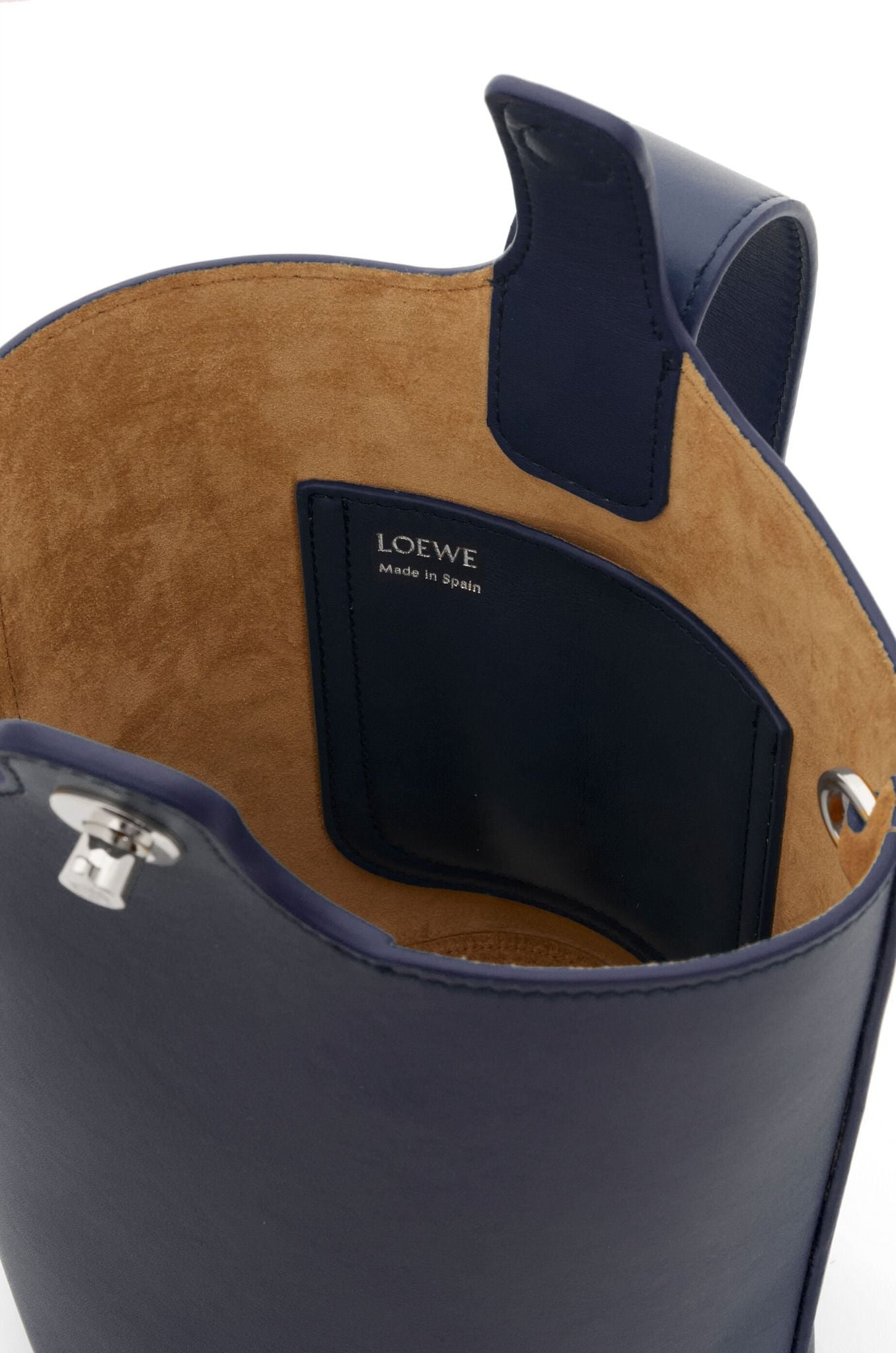 Túi Nữ Loewe Mini Pebble Bucket 'Abyss Blue' 