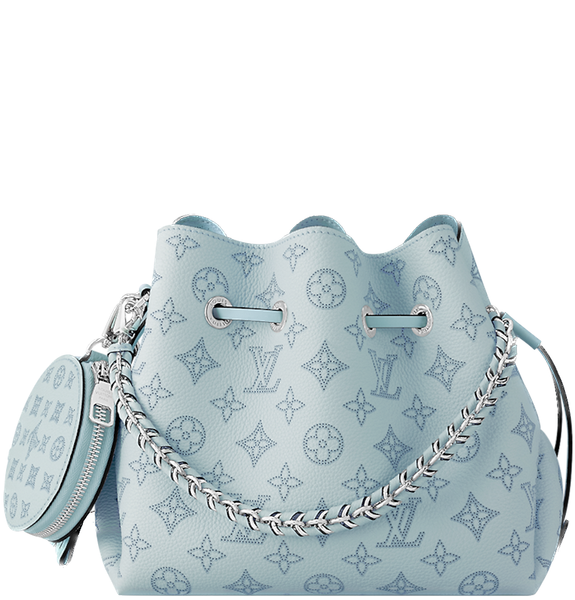  Túi Nữ Louis Vuitton Bella Bucket Bag 'Bleu Denim' 