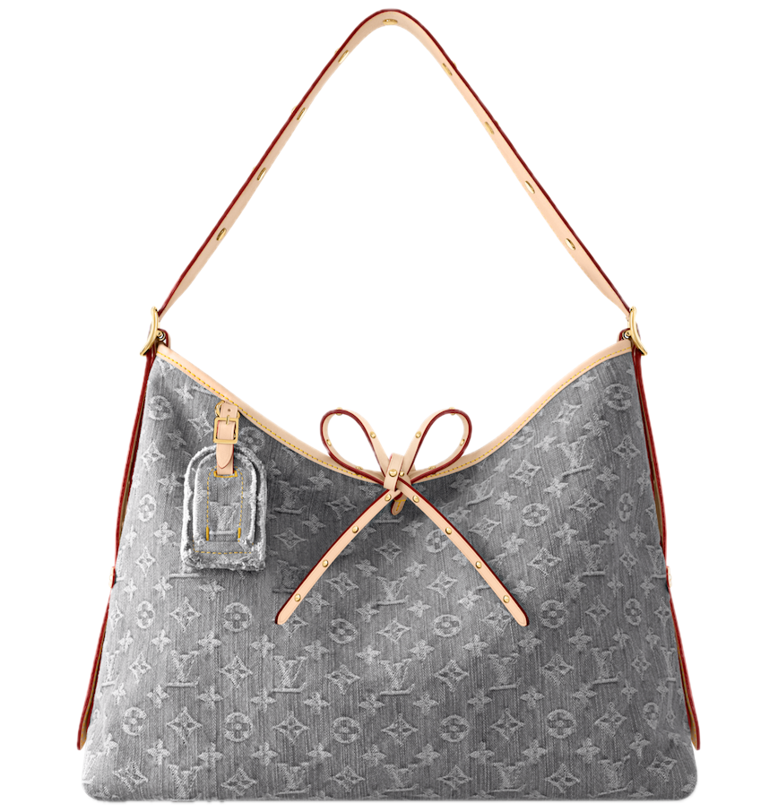  Túi Nữ Louis Vuitton CarryAll MM Bag 'Washed Grey' 