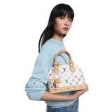  Túi Nữ Louis Vuitton LV x TM Alma BB Bag 'White' 