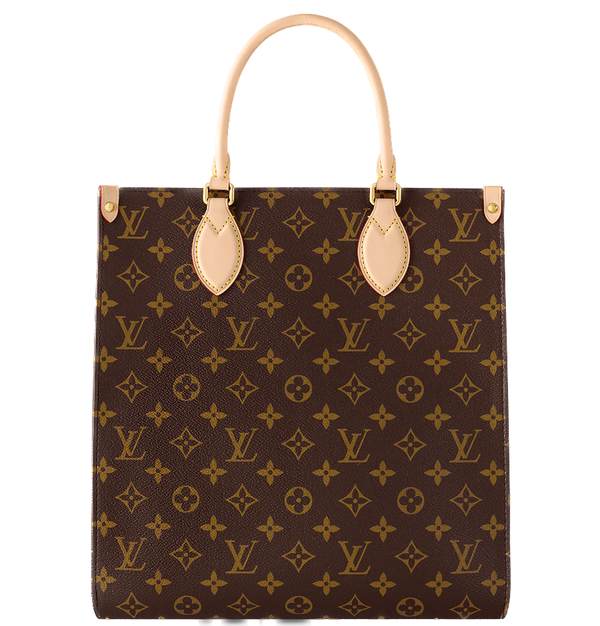 Louis Vuitton Louis Vuitton Sac Plat Monogram Canvas Tote Hand Bag #21 Louis Vuitton Louis Vuitton Sac Plat Monogram Canvas Tote Hand Bag