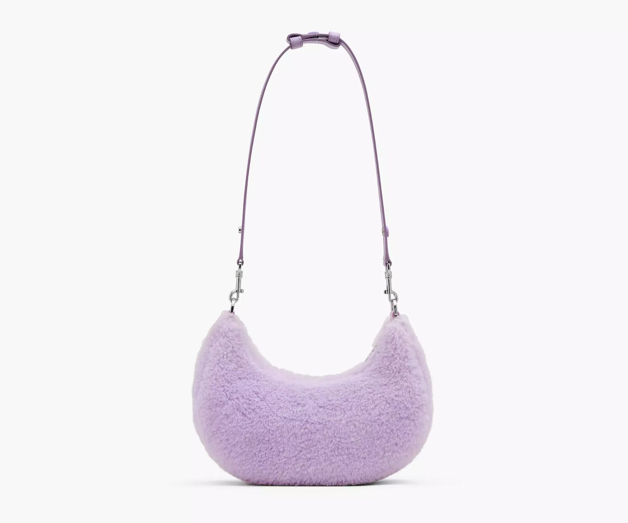  Túi Nữ Marc Jacobs Teddy Curve Bag 'Lilac' 