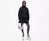  Túi Nữ Marc Jacobs Teddy Curve Bag 'Lilac' 