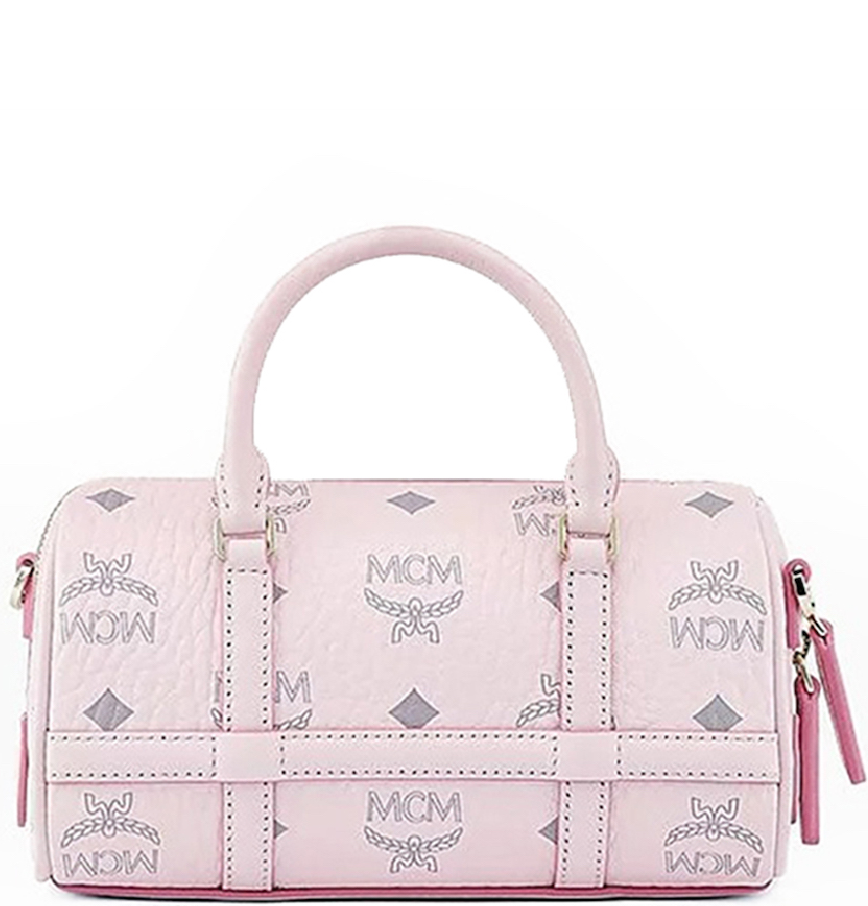 Túi Nữ MCM Delmy Boston Bag Visetos 'Pink' MWBBAER01QH001 LUXITY