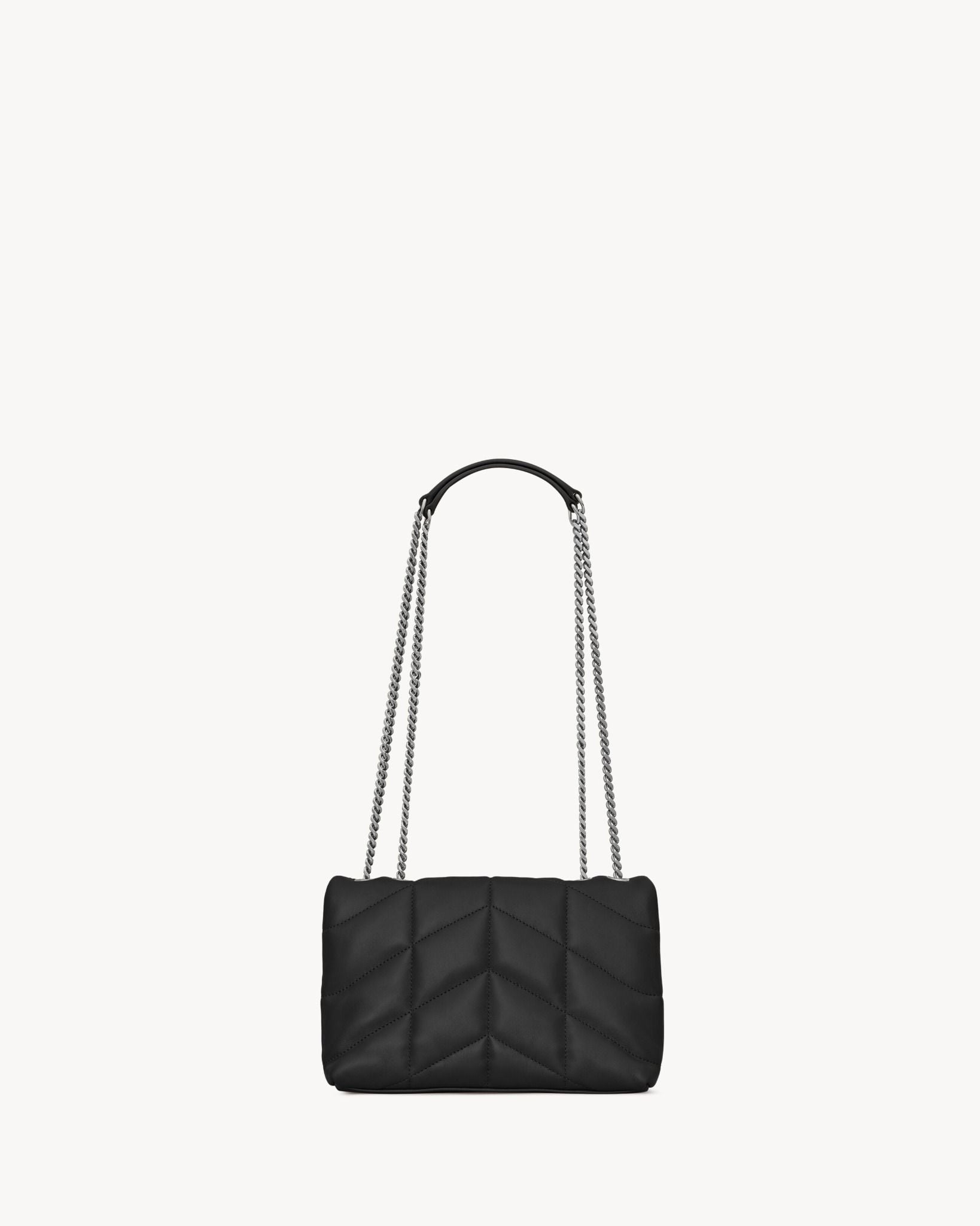  Túi Nữ Saint Laurent Toy Puffer 'Black' 