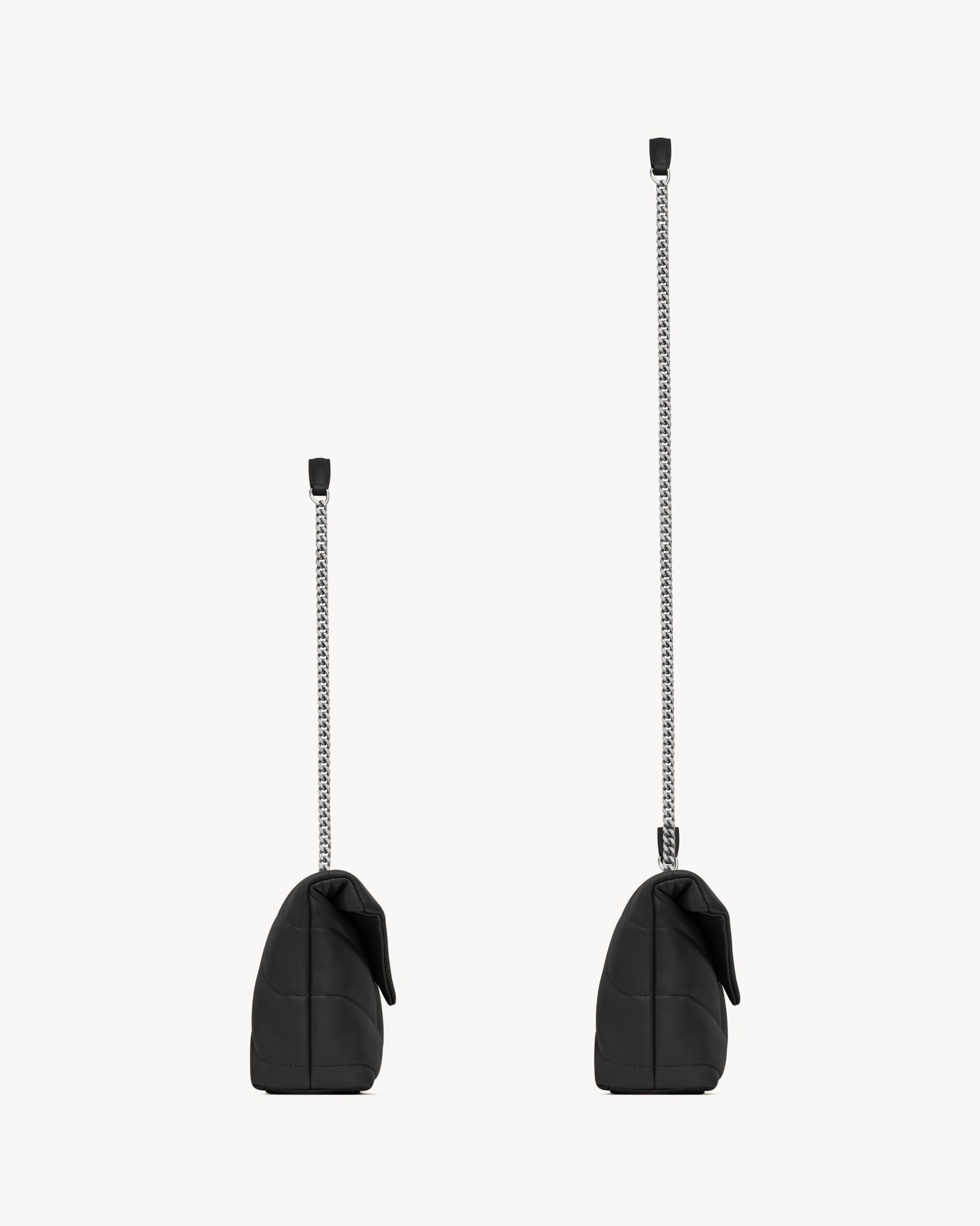  Túi Nữ Saint Laurent Toy Puffer 'Black' 