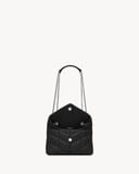  Túi Nữ Saint Laurent Toy Puffer 'Black' 