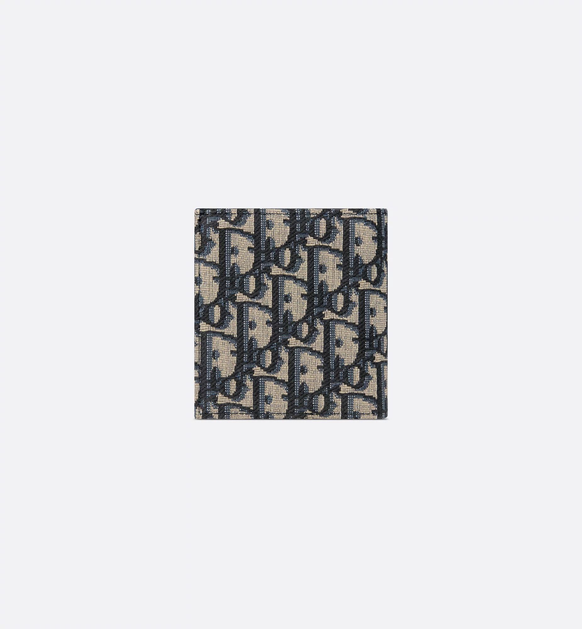  Ví Dior Vertical Bifold Wallet 'Beige' 