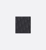  Ví Dior Vertical Bifold Wallet 'Black' 