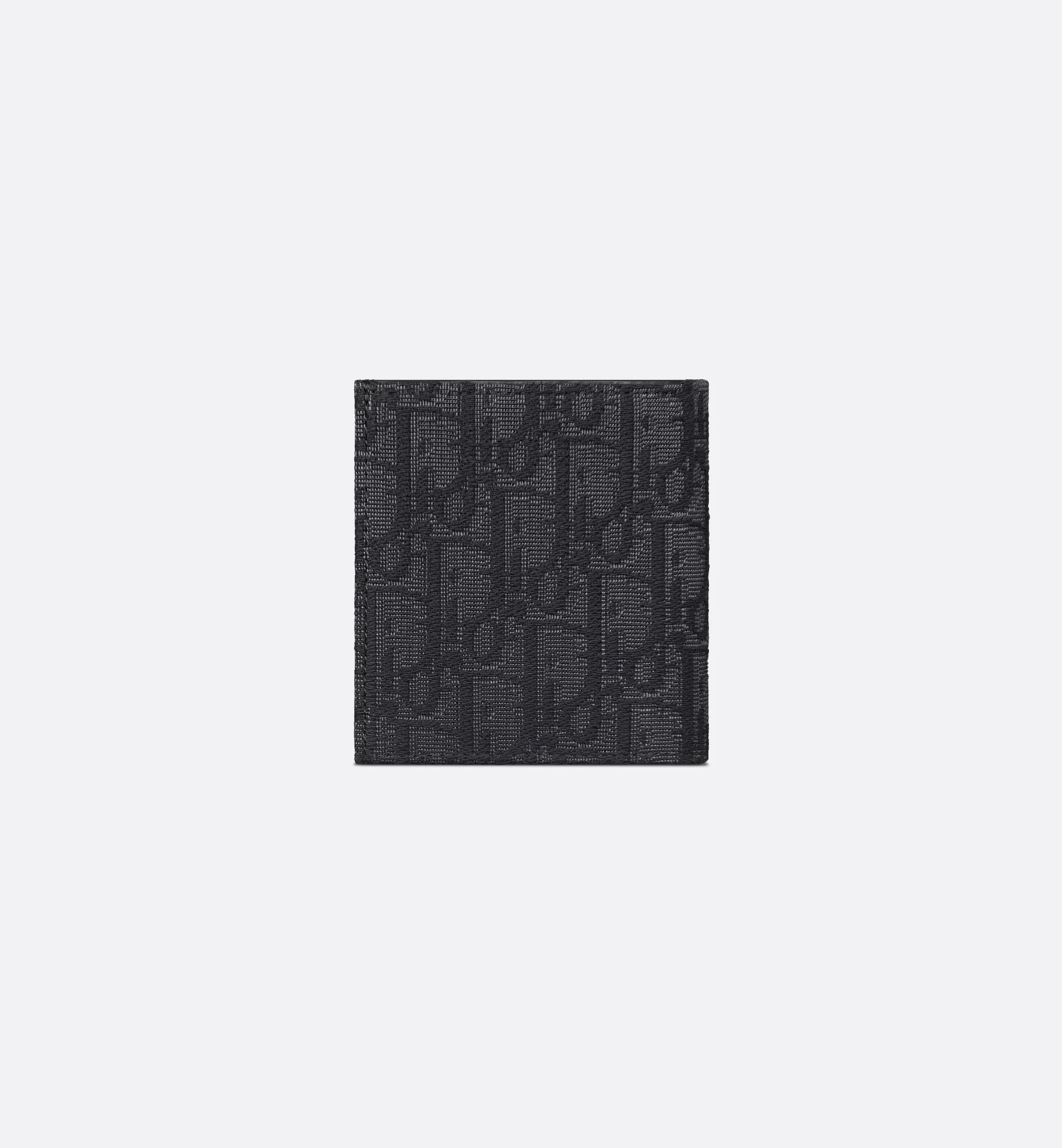  Ví Dior Vertical Bifold Wallet 'Black' 