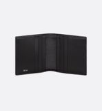  Ví Dior Vertical Bifold Wallet 'Black' 