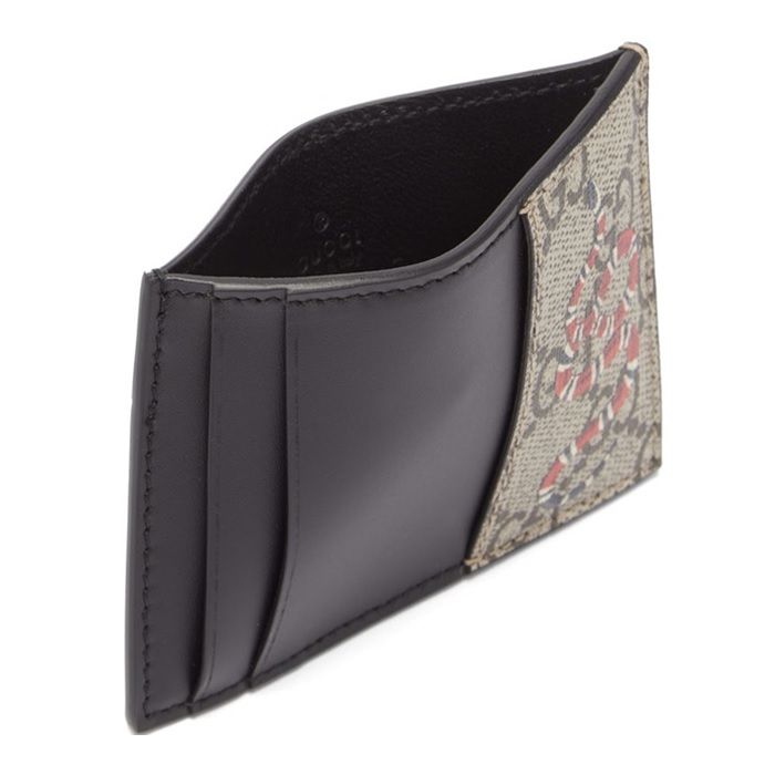  Ví Gucci GG Supreme Card Case 'Beige' 