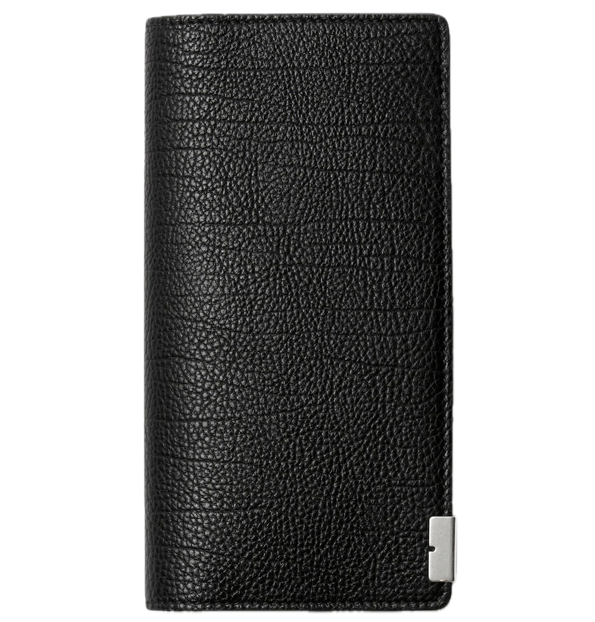  Ví Nam Burberry B Cut Continental Wallet 'Black' 