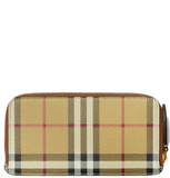  Ví Nữ Burberry Large Check Zip Card Case 'Beige' 