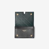  Ví Nữ Burberry Snip Business Card Case 'Black' 