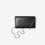  Ví Nữ Burberry Snip Chain Strap Wallet 'Black' 
