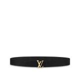  Thắt Lưng Nữ Louis Vuitton Iconic Reversible Belts 'Black' 