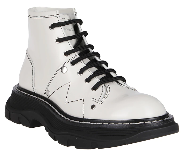 Alexander mcqueen shop ivory black