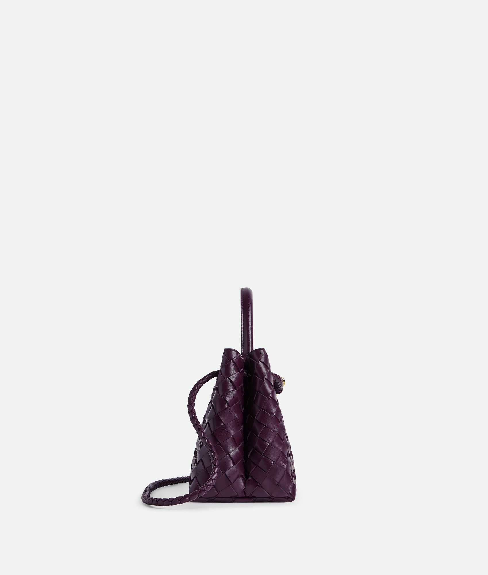  Túi Nữ Bottega Veneta Small East West Andiamo 'Dark Mystic' 